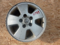 Jante aliaj Opel 5x110 15" ET 49 Astra G Zafira A Vectra B Meriva Corsa Combo