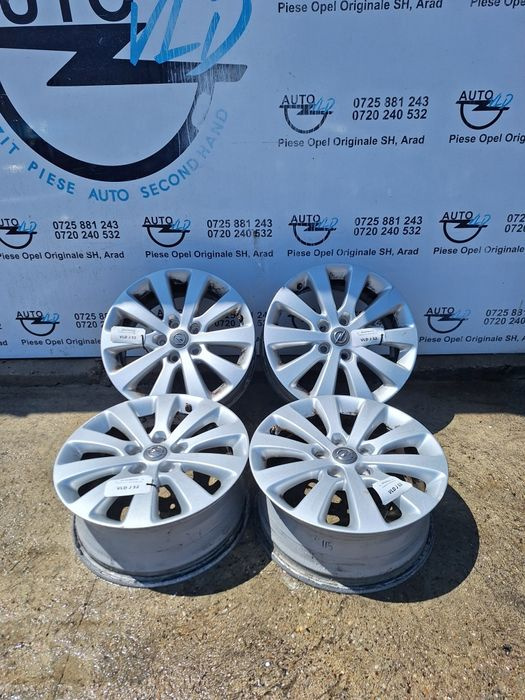Jante En Acier 6.5x16 ET39 Pour Astra J / Cruze - Entraxe 5x105, Centre 56.6mm, Couleur Variable