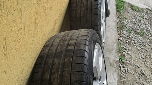 Jante aliaj originale Audi A6/A4 cu anvelope de vara 225/45/R17