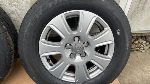 Jante aliaj originale AUDI Q3 cu cauciucuri vara 215/65R16