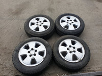 Jante aliaj originale cu anvelope 15'' Opel Astra G Bertone 5x110