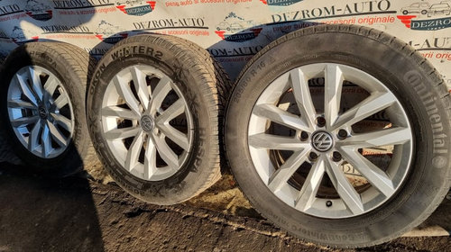 Jante aliaj originale cu anvelope iarna (205/60/R16) 6.5Jx16H2 ET41 Audi A4 B6 cod : 3G0601025