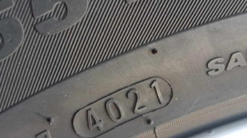 Jante aliaj originale R17 5x112 8Jx16 ET39 cu anvelope vara (225/55/R17 dot 2021) Audi Q5 cod 4G0601025BK