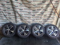 Jante aliaj originale R18 5x108 7.5J 18CH5 ET49 cu anvelope (225/55/R18) Citroen C5 Aircross cod 9809687377