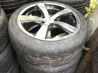 Jante aliaj pe 17” 5x112 advanti cu anvelope vara 215/45zr17 profil 6-7mm