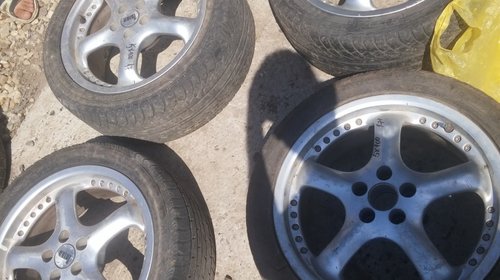 Jante aliaj pe 17, cu buza, 5x100 Golf 4, Bor