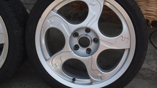 Jante aliaj pe 18" 5x112 marca Alutec 8Jx18H2 et35 centru cu inel centrare 65mm audi,vw,mercedes,seat,skoda