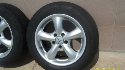 Jante aliaj r16 mercedes 5x112 , merg si pe vw , audi, seat, skoda