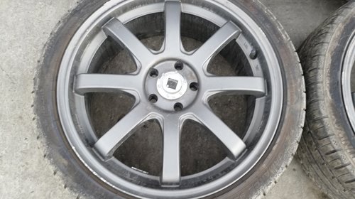 Jante aliaj R17 5x100 VW Polo 6r Fabia 2 Seat Ibiza 6j 215/40 R17 anvelope vara DOT 2017