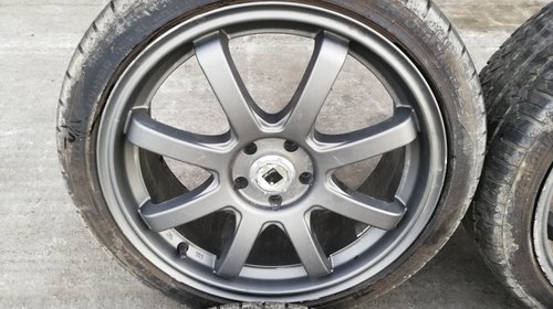 Jante aliaj R17 5x100 VW Polo 6r Fabia 2 Seat Ibiza 6j 215/40 R17 anvelope vara DOT 2017