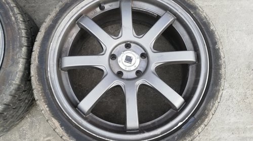 Jante aliaj R17 5x100 VW Polo 6r Fabia 2 Seat Ibiza 6j 215/40 R17 anvelope vara DOT 2017