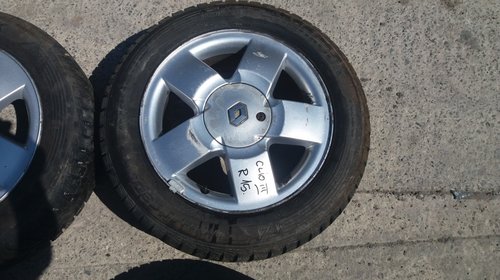 Jante aliaj Renault Clio III, R15, 6Jx15CH4-43, 4 x 100