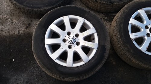 Jante aliaj Volkswagen Golf V, R15, ET50, 6.5J x 15H2, 5x112 - SET 12 - COD: VWN-4A-8