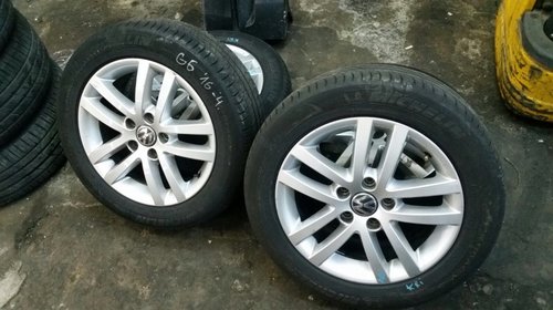 Jante aluminiu VW Golf 6 pe 16” 205/55