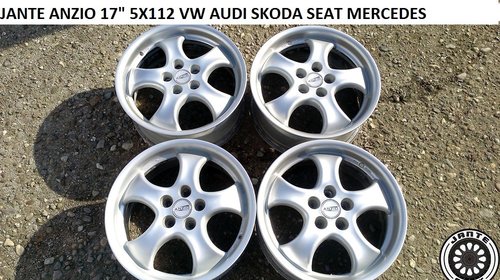 JANTE ANZIO 17 5X112 VW AUDI SKODA SEAT MERCEDES