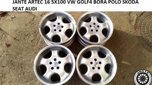 JANTE ARTEC 16 5X100 GOLF 4 BORA POLO SKODA SEAT AUDI