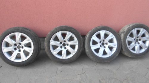 Jante Audi cu anvelope de vara,17 inch