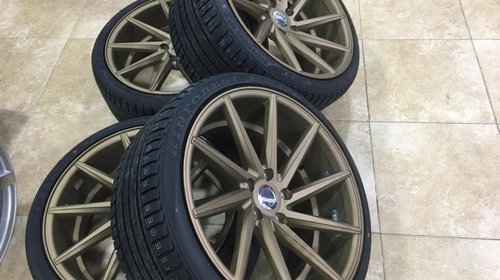 Jante Bmw R20 Model VOSSEN GOLD Anvelope vara noi F10 F11 F12 F01