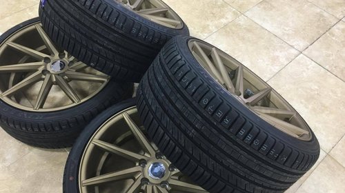 Jante Bmw R20 Model VOSSEN GOLD Anvelope vara noi F10 F11 F12 F01