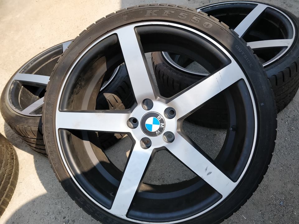 Jante Bmw Seria 5 E60 Lci R19 Cauciucuri Dot 2016 Imaz Im3