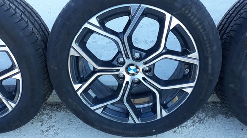 Jante BMW X1 / X2 originale 5*112 R18 cu caucucuri dot 2019 225/50