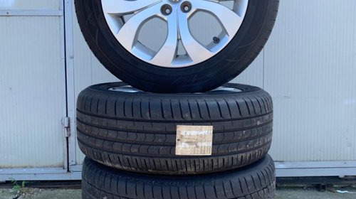 Jante citroen 5X108-7JX17 ET32 anvelope 225/55R17 vara