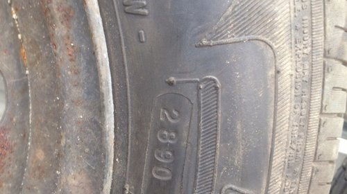 Jante cu anvelope de vara Fiat Punto 165/70r14