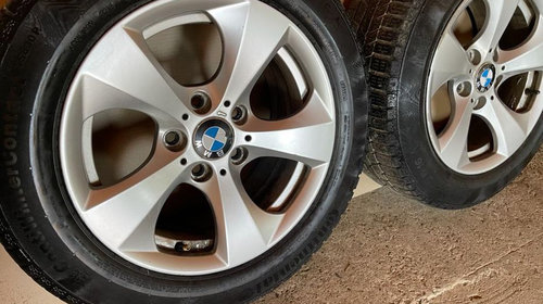 Jante cu anvelope iarna BMW 5x120 R16 Michelin 205 55 R16 iarna