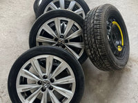 JANTE CU ANVELOPE PLUS REZERVA DACIA DUSTER 2 2019 BRIDGESTONE 215/60/R17 DOT 1122