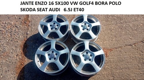 JANTE ENZO 16 5X100 VW GOLF4 BORA POLO SKODA SEAT