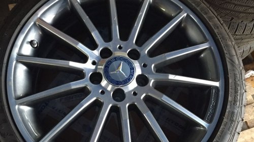 Jante Mercedes cu cauciucuri 225/40/R18 Origi