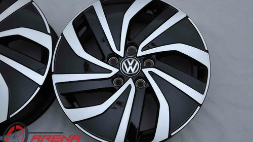 Jante Noi 15 inch Originale VW Polo 6 2G 5x100 R15 Essex Bicolor