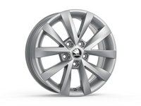 Jante Noi 16" Originale Skoda Octavia 3 16 inch Alcatraz 5E0601025BJ