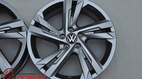 Jante Noi 17 inch Originale VW Taigo T-Cross R17 5x100 Gri Antracit