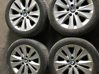 Jante originale 17" Bmw E60 cu anvelope de iarna 225/50/17