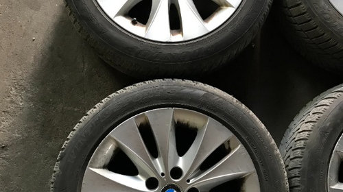 Jante originale 17" Bmw E60 cu anvelope de iarna 225/50/17