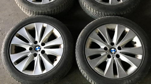 Jante originale 17" Bmw E60 cu anvelope de iarna 225/50/17