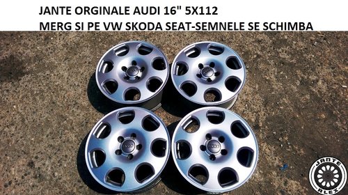 JANTE ORIGINALE AUDI 16 5X112