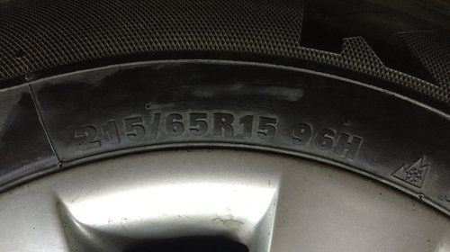 Jante originale bmw 15" cu anvelope