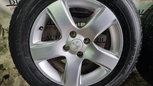 Jante originale cu anvelope vara R16 4x108 Peugeot 5008 cod : 9684880380