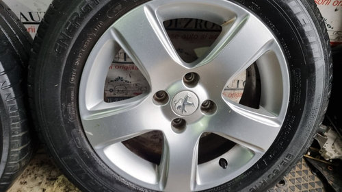 Jante originale cu anvelope vara R16 4x108 Citroen C3 Picasso cod : 9684880380