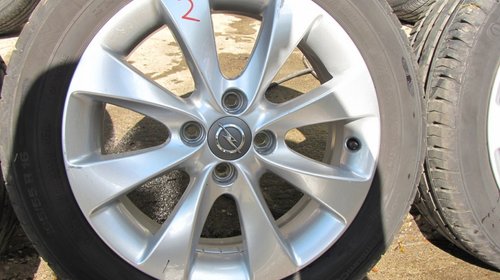 Jante originale Opel corsa D + Anvelope Cont ContiPremiumContact2 16"