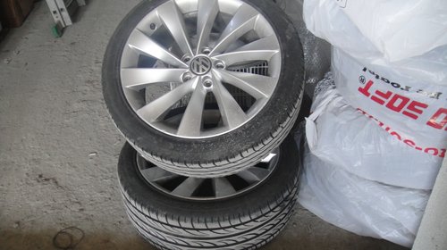 Jante originale Vw Passat CC cu anvelope Pirelli 18 inch