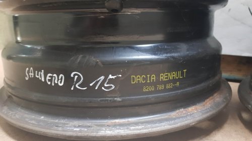 Jante tabla Dacia Sandero R15 originale COD 8200789882R