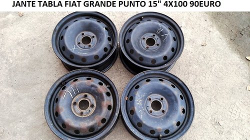 JANTE TABLA FIAT GRANDE PUNTO 15 4X100