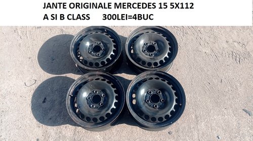 JANTE TABLA MERCEDES A SI B CLASS 15 5X112