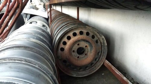 Jante tabla pe 15" in 4 prezoane Opel Meriva