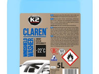 K2 Claren Solutie Lichid Spalat Parbriz Iarna -22,5°C 5L K625