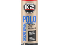 K2 Polo Cockpit Spray Silicon Bord Capsuni 600ML K406TR