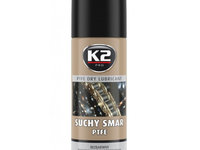 K2 Ptfe Dry Lubricant Spray Lubrifiant Uscat Cu Teflon 400ML